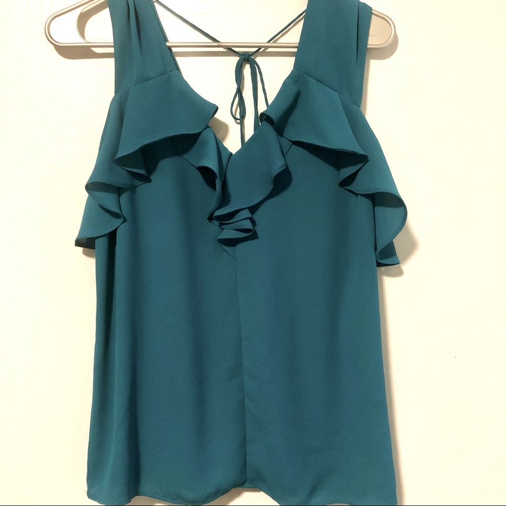 Express Tank Blouse tie back
